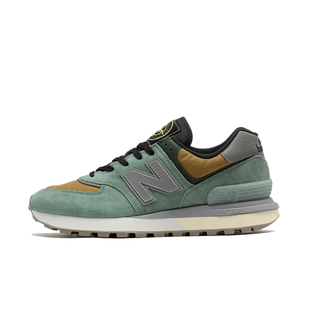 New Balance 574 Legacy Stone Island Light Green (U574LGTN) | TheSneakerWay