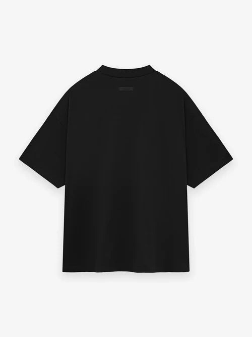 Fear of God Essentials FW24 Black Yellow T-shirt | TheSneakerWay