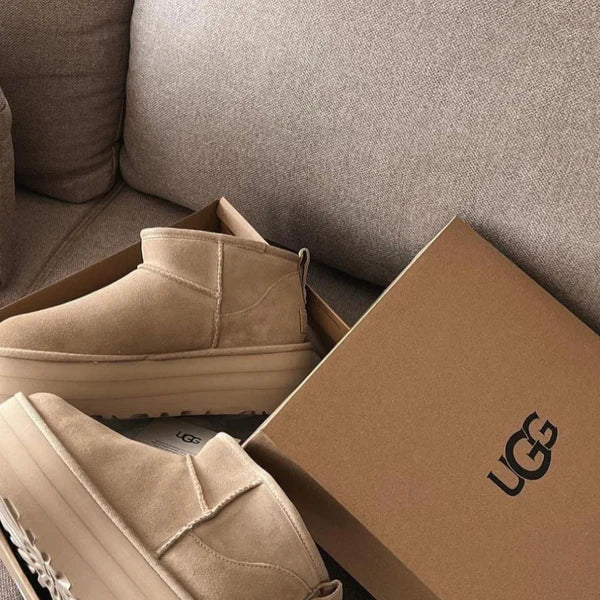 UGG Classic Ultra Mini Platform Boot Driftwood (Women's) (1135092-DRI) | TheSneakerWay