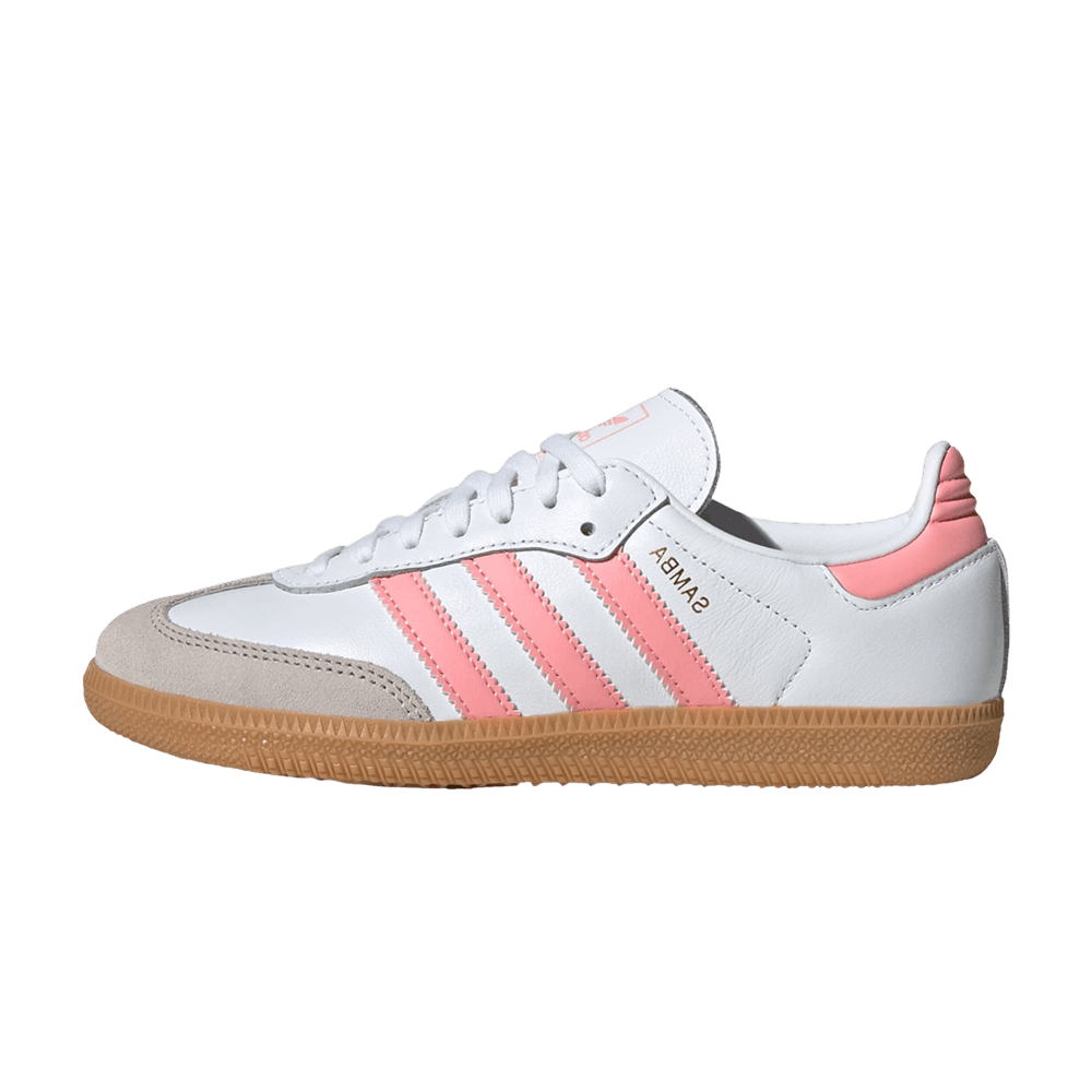 adidas Samba OG White Coral Pink (GS) (JP5480) | TheSneakerWay