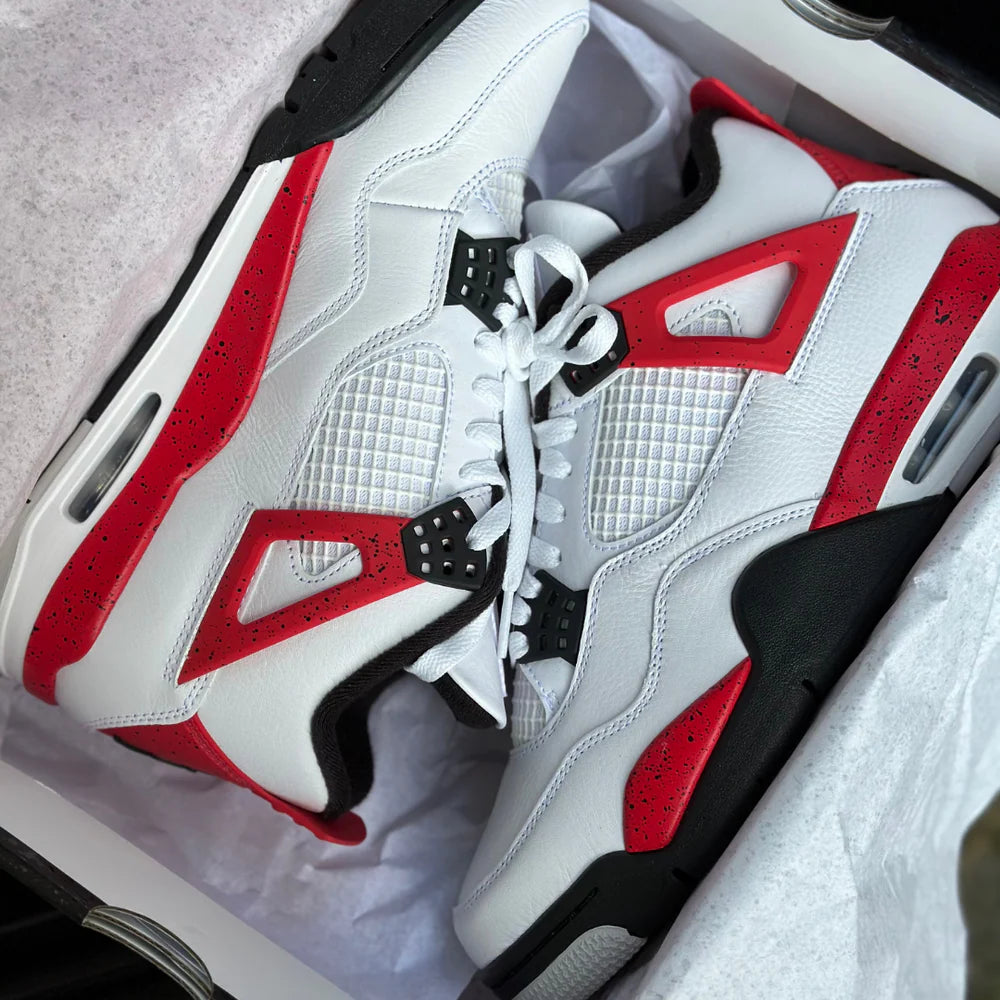 Jordan 4 Retro Red Cement (DH6927-161) | TheSneakerWay