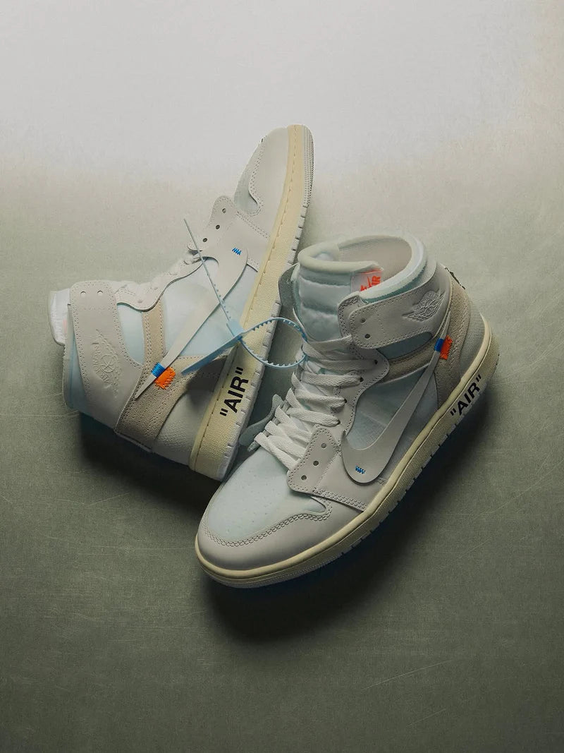 Jordan 1 Retro High Virgil Abloh Archive Alaska (AA3834-100) | SneakerClassics