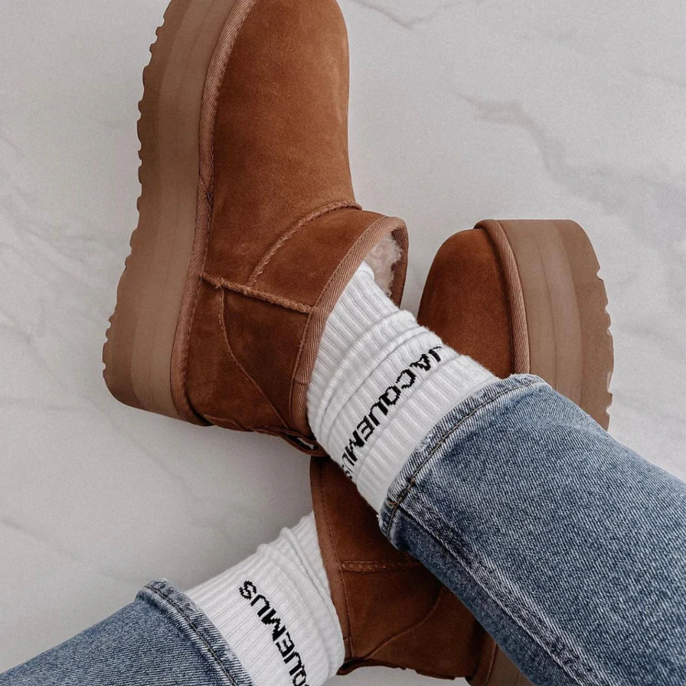 UGG Classic Ultra Mini Platform Boot Chestnut (Women's) (1135092-CHE) | TheSneakerWay