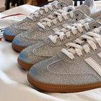 adidas Samba Shine Silver Metallic (Women's) (KI6264) | TheSneakerWay