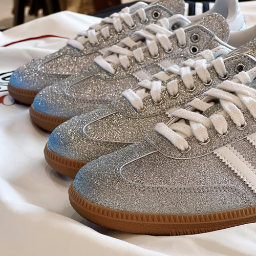 adidas Samba Shine Silver Metallic (Women's) (KI6264) | TheSneakerWay