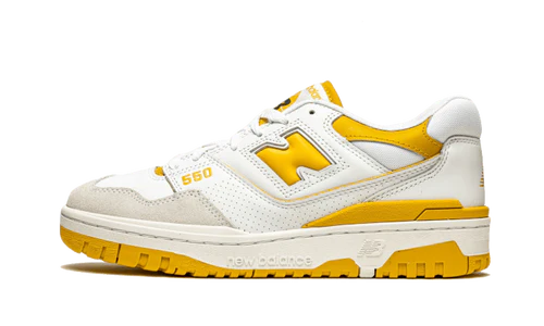 New Balance 550 Sea Salt Varsity Gold
