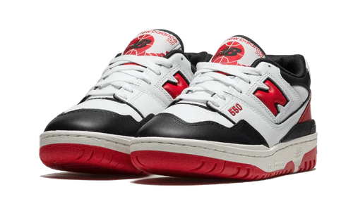 New Balance 550 White Red Black (BB550HR1) | TheSneakerWay