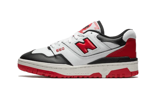 New Balance 550 White Red Black