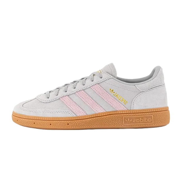 adidas Handball Spezial Grey Clear Pink (Women's) (JR3083) | TheSneakerWay