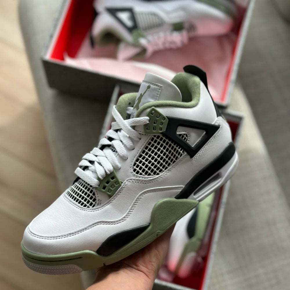 Jordan 4 Retro Seafoam (Women's) (AQ9129-103) | TheSneakerWay