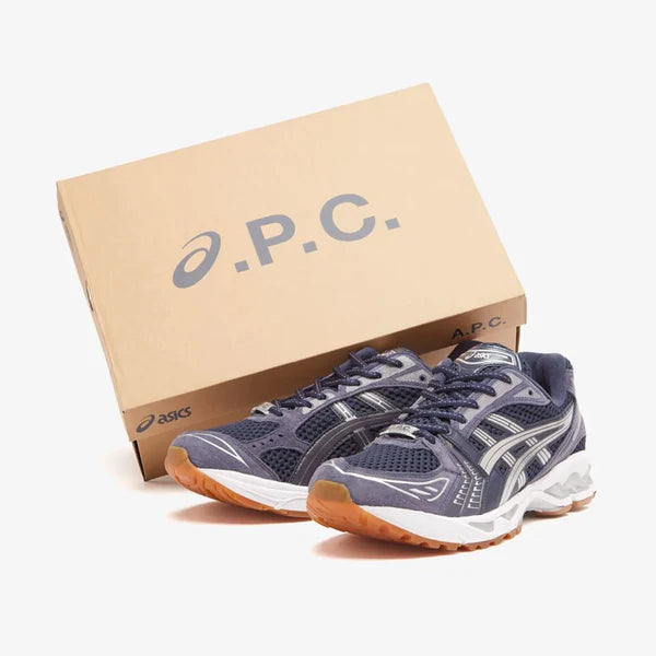 ASICS Gel-Kayano 14 A.P.C. Midnight Indigo Fog (1203A926-400) | TheSneakerWay
