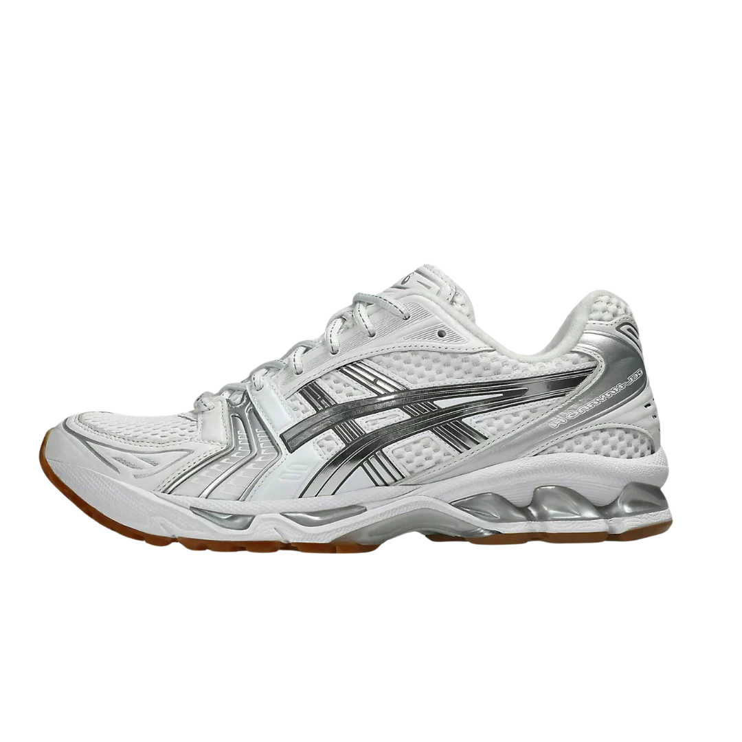 ASICS Gel-Kayano 14 A.P.C. White Pure Silver (1203A727-100) | TheSneakerWay