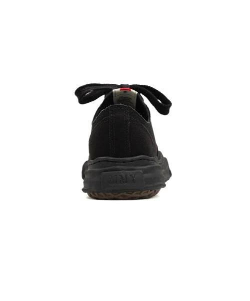 Maison Mihara Yasuhiro Peterson OG Sole Canvas Low Black Black (A01FW702-BLKBLK) | TheSneakerWay