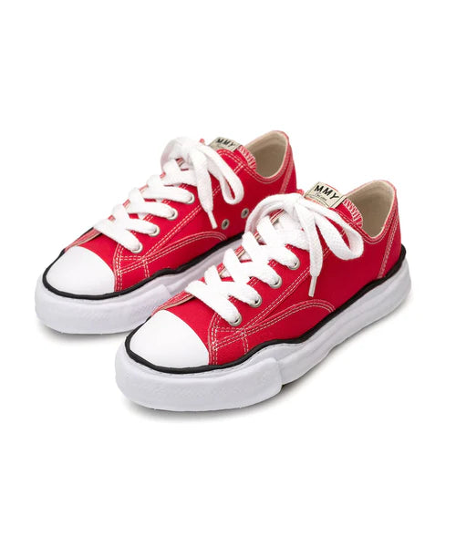 Maison Mihara Yasuhiro Peterson OG Sole Canvas Low Red (A01FW702-RED) | TheSneakerWay