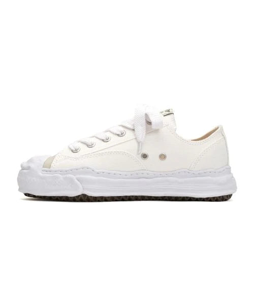 Maison Mihara Yasuhiro Hank OG Sole Canvas Low White (A05FW702-WHT) | TheSneakerWay