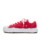 Maison Mihara Yasuhiro Hank OG Sole Canvas Low Red (A05FW702-RED) | TheSneakerWay