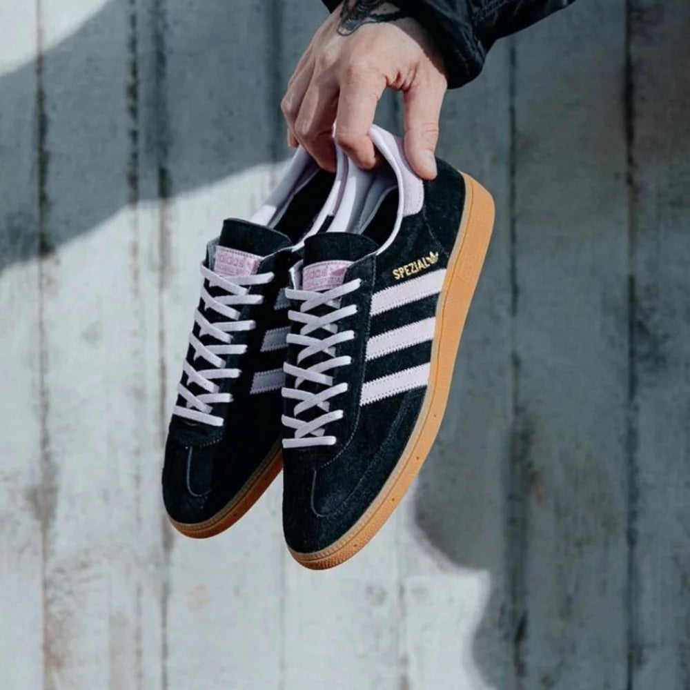 adidas Handball Spezial Core Black Clear Pink Gum (Women's) (IE5897) | TheSneakerWay