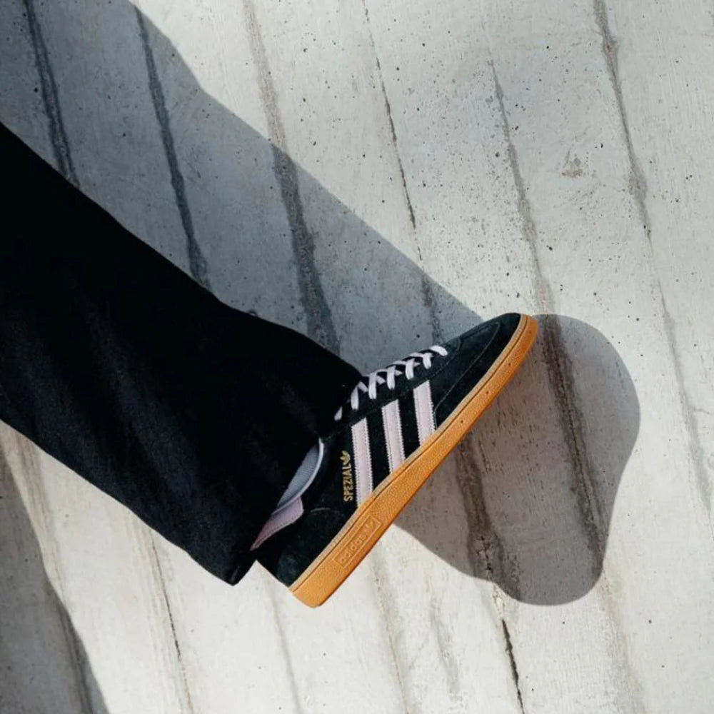 adidas Handball Spezial Core Black Clear Pink Gum (Women's) (IE5897) | TheSneakerWay