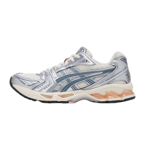 ASICS Gel-Kayano 14 Birch Pure Silver Teal Gold