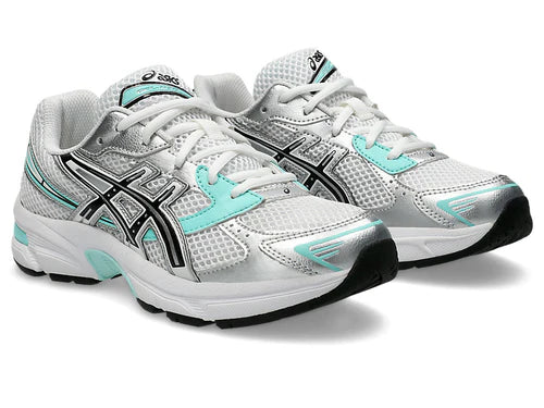 ASICS Gel-1130 White Aqua (GS) (1204A163-102) | TheSneakerWay