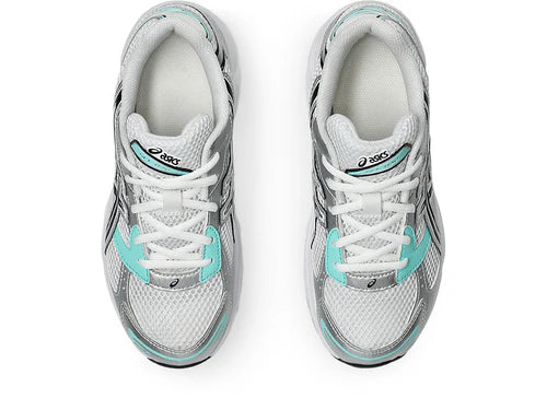 ASICS Gel-1130 White Aqua (GS) (1204A163-102) | TheSneakerWay