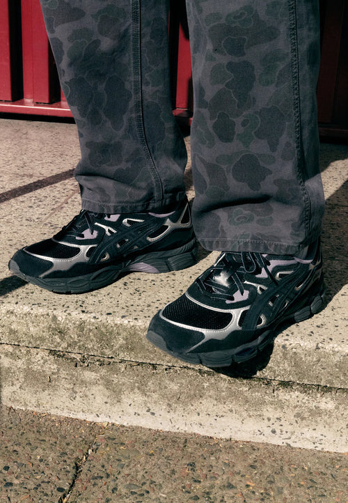 ASICS Gel-NYC Black Purple Graphite Grey (1203A632-001) | TheSneakerWay