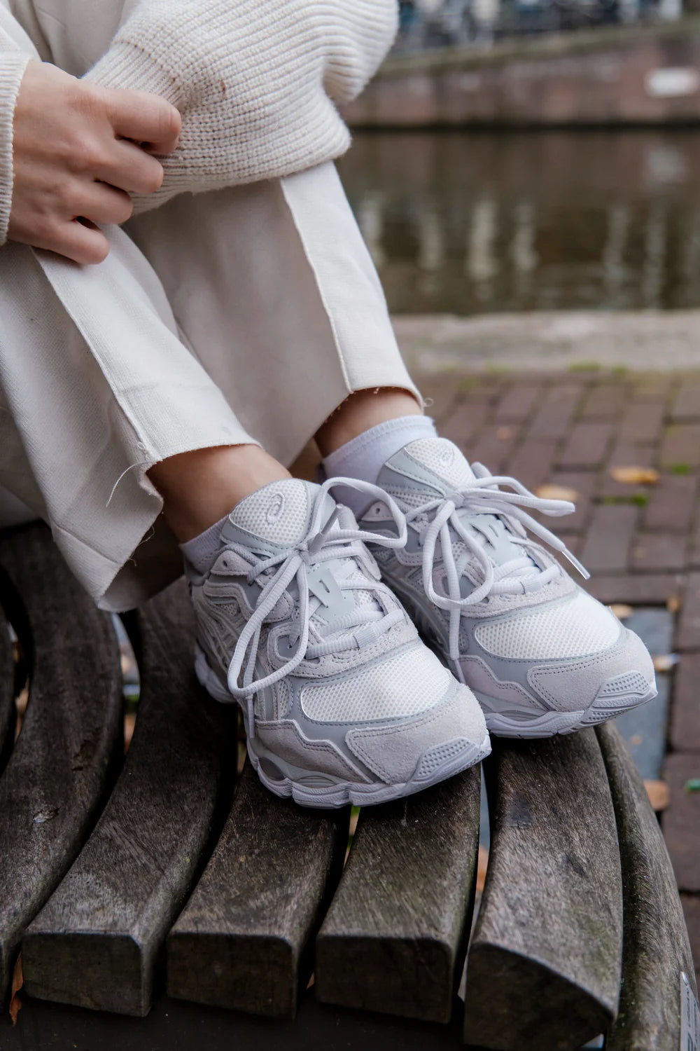 ASICS Gel-NYC Cream Cloud Grey (1203A663-101) | TheSneakerWay