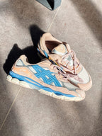 ASICS Gel-NYC Cream Grey Floss Salmon (Women's) (1202A429-104) | TheSneakerWay