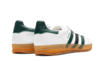 adidas Gazelle Indoor White Collegiate Green (Women's) (IE2957) | TheSneakerWay