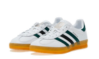 adidas Gazelle Indoor White Collegiate Green (Women's) (IE2957) | TheSneakerWay