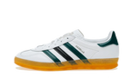 adidas Gazelle Indoor White Collegiate Green (Women's) (IE2957) | TheSneakerWay
