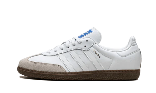 adidas Samba Cloud White Blue Gum
