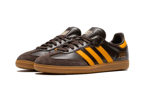 adidas Samba OG Dark Brown Preloved Yellow (IG6174) | TheSneakerWay