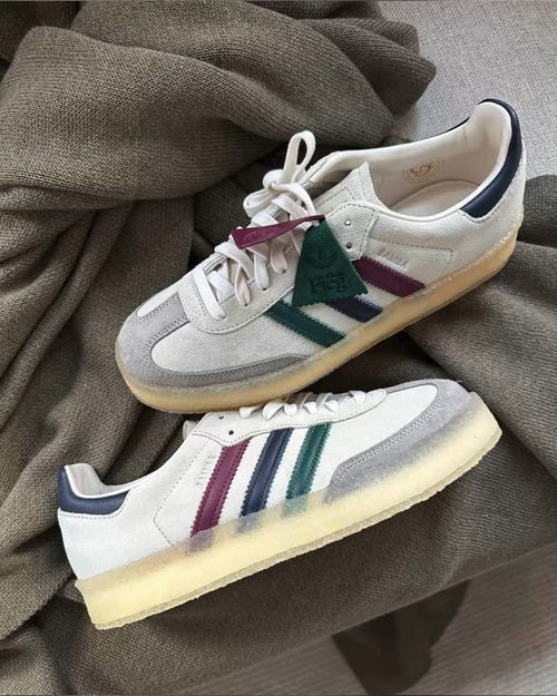 adidas Clarks 8th Street Samba by Ronnie Fieg Kithmas White Multi (IE4032) | TheSneakerWay