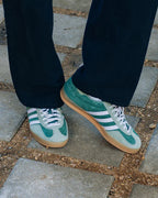 adidas Gazelle Indoor Mineral Green Silver Dawn (JI0323) | TheSneakerWay