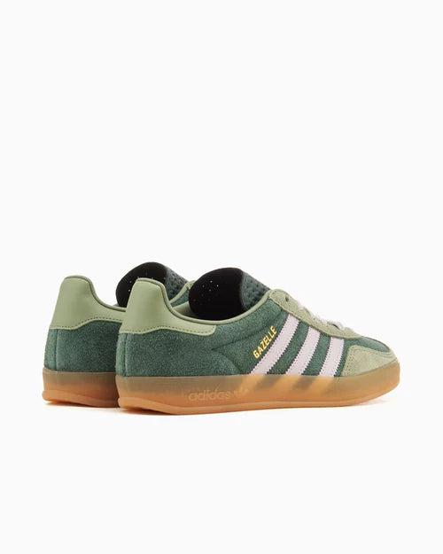 adidas Gazelle Indoor Mineral Green Silver Dawn (JI0323) | TheSneakerWay