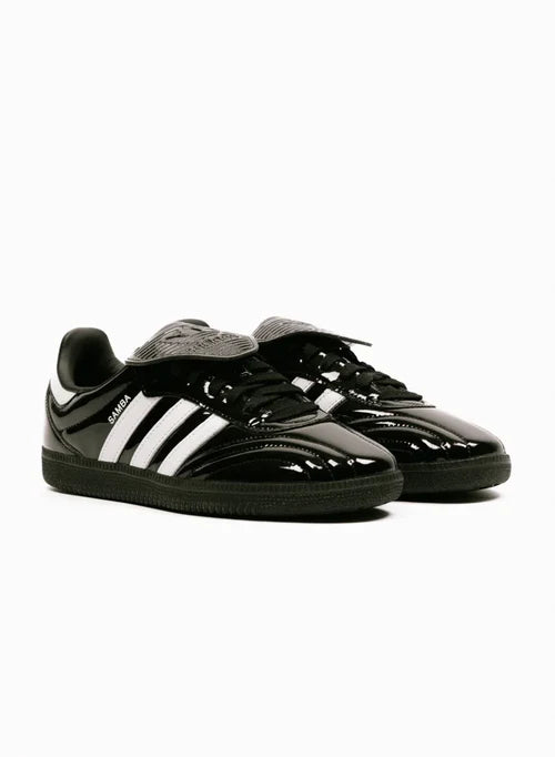 adidas Samba LT Core Black Patent Leather (Women's) (JI2707) | TheSneakerWay