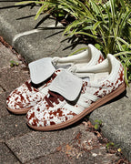 adidas Samba LT Cow Print Brown White (Women's) (JS3931) | TheSneakerWay