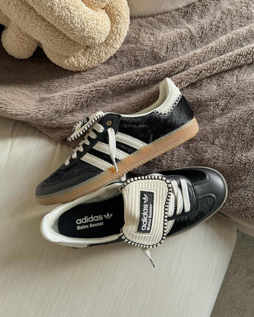 adidas Samba Pony Tonal Wales Bonner Core Black (IE0580) | TheSneakerWay