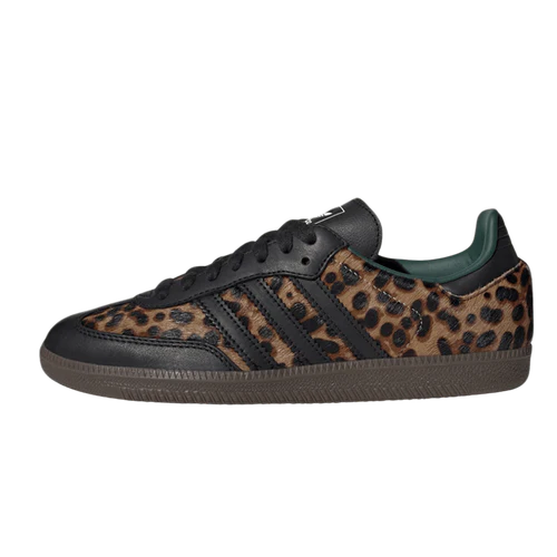 adidas Samba OG Black Green Leopard (Women's) (JI2735) | TheSneakerWay