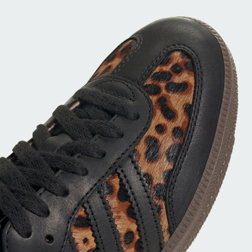adidas Samba OG Black Green Leopard (Women's) (JI2735) | TheSneakerWay