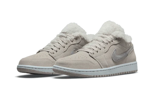 Jordan 1 Low SE Sherpa Fleece (Women's) (DO0750-002) | TheSneakerWay