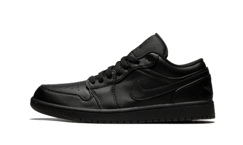 Jordan 1 Low Triple Black (553558-093) | TheSneakerWay