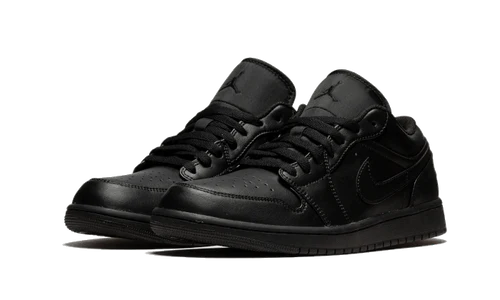 Jordan 1 Low Triple Black (553558-093) | TheSneakerWay