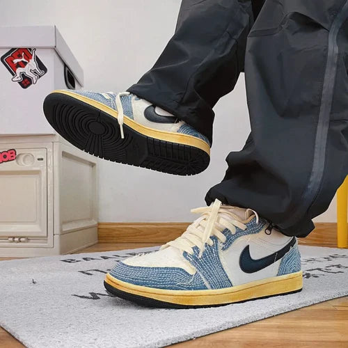 Jordan 1 Low SE WRMK Sashiko Denim (FN7670-493) | TheSneakerWay