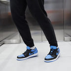 Jordan 1 Low Black University Blue (553558-041) | TheSneakerWay