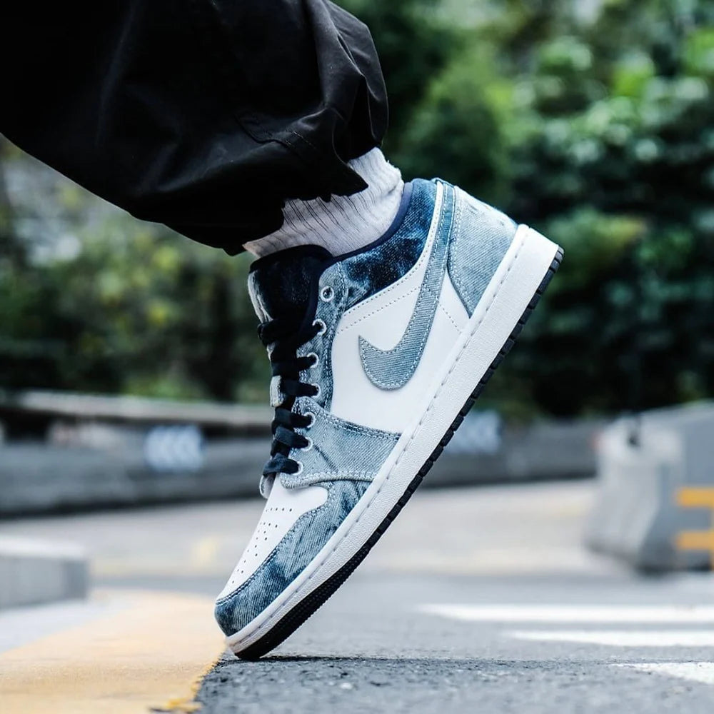 Jordan 1 Low Washed Denim (CZ8455-100) | TheSneakerWay