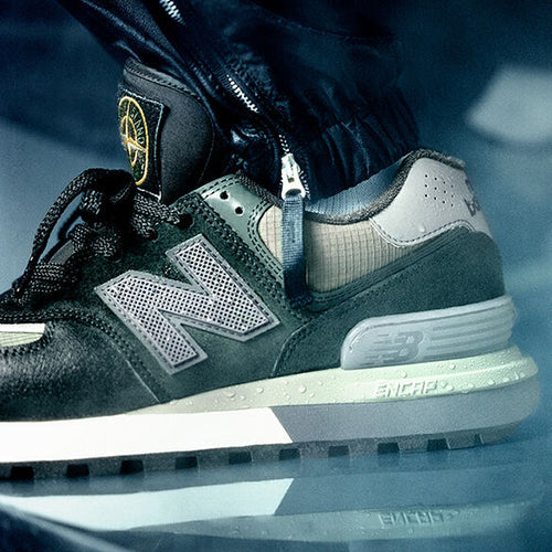 New Balance 574 Legacy Stone Island Dark Green (U574LGIL) | TheSneakerWay