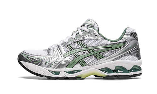 ASICS Gel-Kayano 14 White Pure Silver Slate Grey Sage
