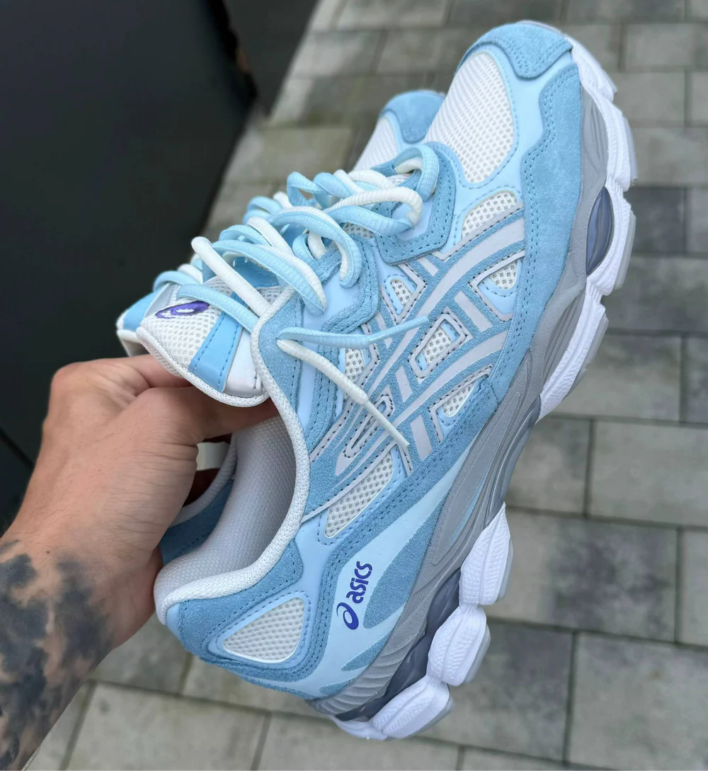ASICS Gel-NYC Cream Arctic Sky (1203A383-107) | TheSneakerWay